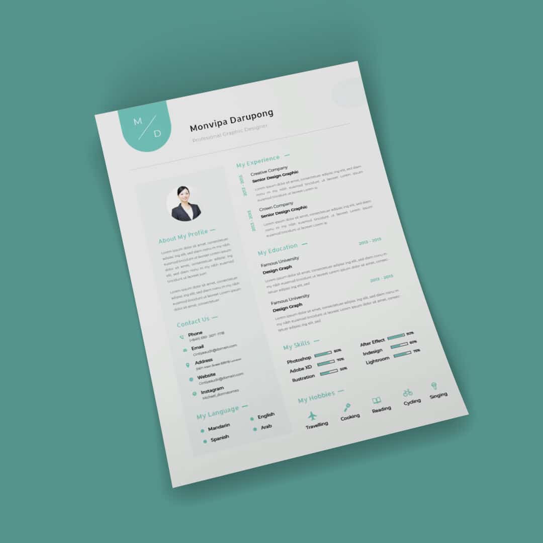Amabilis Resume Template — view 2