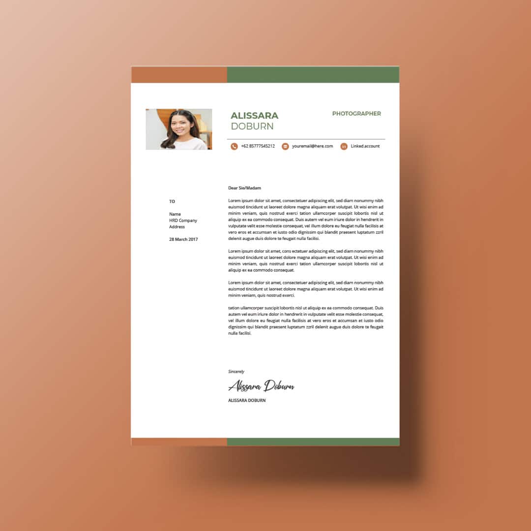Clintonia Resume Template — view 1