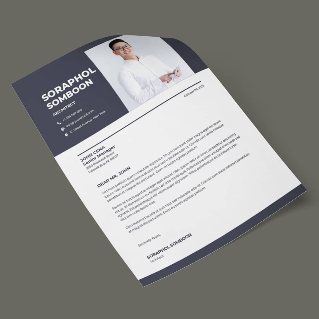 Daphne Resume Template — view 3