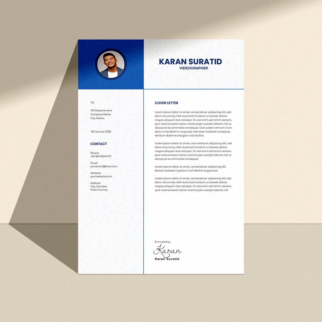 Gavarrera Resume Template — view 2