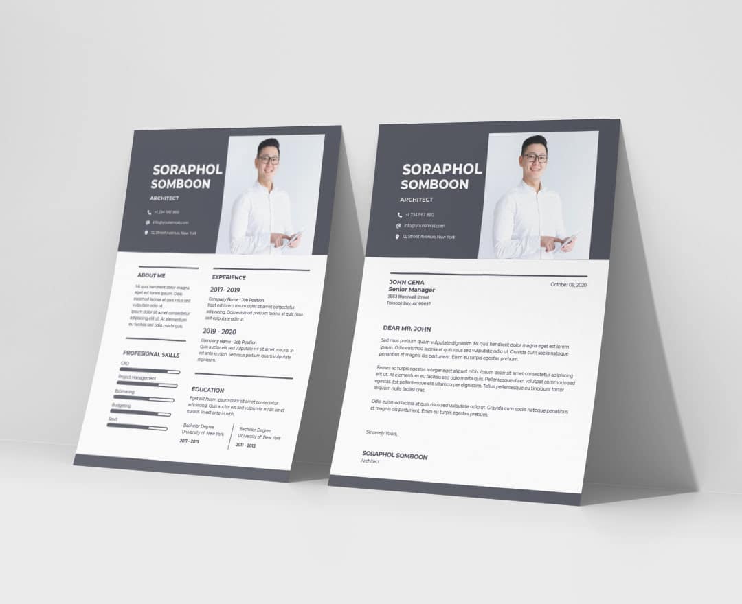 Daphne Resume Template — view 4