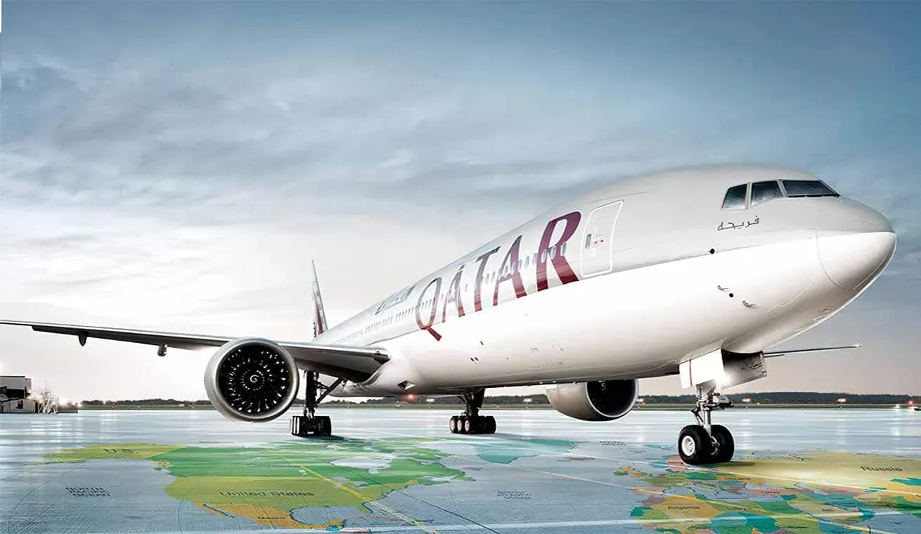 Qatar Airways Airplane-01